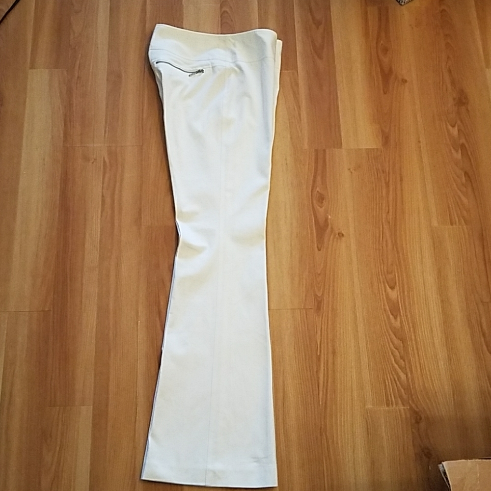 INC brand white wide leg pant